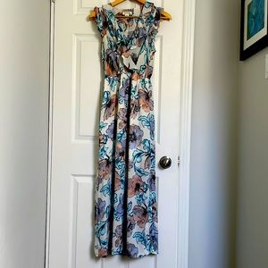 Pastel floral dress
